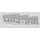 LEGO Medium Stone Gray Slope 1 x 4 Curved with MP4-29 right Sticker (11153)