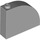 LEGO Medium Stone Gray Slope 1 x 4 x 3 Curved (65734)