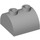 LEGO Medium Stone Gray Slope 2 x 2 Curved with 2 Studs on Top (30165)