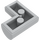 LEGO Gris pierre moyen Pente 2 x 2 x 0.7 Incurvé Coin (79757)