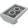 LEGO Gris pierre moyen Pente 2 x 3 x 0.7 Incurvé avec Aile (47456 / 55015)