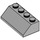 LEGO Medium Stone Gray Slope 2 x 4 (45°) with Rough Surface (3037)