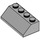 LEGO Mittleres Steingrau Steigung 2 x 4 (45°) mit rauer Oberfläche (3037)
