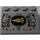 LEGO Medium Stone Gray Slope 3 x 4 (25°) with Control Panel with Gold Spaceship Sticker (3297)