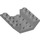 LEGO Medium Stone Gray Slope 4 x 4 (45°) Double Inverted with Open Center (No Holes) (4854)