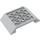 LEGO Medium Stone Gray Slope 4 x 6 (45°) Double Inverted with Open Center with 3 Holes (30283 / 60219)