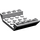 LEGO Gris pierre moyen Pente 4 x 6 (45°) Double Inversé avec Open Centre avec 3 trous (30283 / 60219)