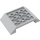 LEGO Mittleres Steingrau Steigung 4 x 6 (45°) Doppelt Invertiert mit Open Center mit 3 Löchern (30283 / 60219)