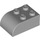 LEGO Gris pierre moyen Pente Brique 2 x 3 avec Haut incurvé (6215)