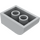 LEGO Mittleres Steingrau Steigung Backstein 2 x 3 mit Gebogenes Oberteil (6215)