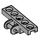 LEGO Medium Stone Gray Small Tread Link (3873 / 15379)