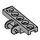 LEGO Medium Stone Gray Small Tread Link (3873 / 15379)