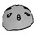 LEGO Medium Stone Gray Sports Helmet with Vent Holes (46303)