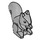 LEGO Gris pierre moyen Squirrel avec Noir Nose (67989)