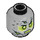 LEGO Medium Stone Gray Statue of Evil Minifigure Head (Recessed Solid Stud) (3626 / 68112)