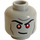 LEGO Grigio pietra medio Strahd von Zarovich Testa (Perno di sicurezza) (3274)