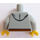 LEGO Gris pierre moyen Street Skater Torse (973 / 88585)