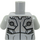 LEGO Mittleres Steingrau Super-Adaptoid Torso (973 / 76382)