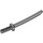 LEGO Medium Stone Gray Sword with Octagonal Guard (Katana) (30173 / 88420)