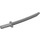LEGO Medium Stone Gray Sword with Octagonal Guard (Katana) (30173 / 88420)