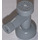 LEGO Medium Stone Gray Tap 1 x 1 with Hole in End (4599)