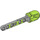 LEGO Medium Stone Gray Technic Arrow with Soft Lime Rubber End (57028)