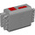 LEGO Medium Stone Gray Technic Battery Box with Beam Connectors (54734)