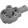 LEGO Medium Stone Gray Technic Click Rotation Bushing with Two Pins (47455)