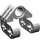 LEGO Gris pierre moyen Technic Traverser Bloquer 2 x 2 x 2 Courbé 90 Split (Épingle/Twin Essieu) (42193 / 92907)