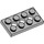 LEGO Medium Stone Gray Technic Plate 2 x 4 with Holes (3709)