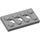 LEGO Medium Stone Gray Technic Plate 2 x 4 with Holes (3709)