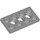 LEGO Medium Stone Gray Technic Plate 2 x 4 with Holes (3709)