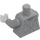 LEGO Medium steengrijs The Fat Friar Torso (973 / 76382)