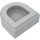LEGO Medium Stone Gray Tile 1 x 1 Half Oval (24246 / 35399)