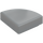 LEGO Medium Stone Gray Tile 1 x 1 Quarter Circle (25269)