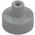 LEGO Medium steengrijs Tegel 1 x 1 Rond met Hollow Staaf (20482 / 31561)