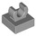 LEGO Medium Stone Gray Tile 1 x 1 with Clip (Raised &quot;C&quot;) (15712 / 44842)