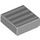 LEGO Medium Stone Gray Tile 1 x 1 with Lines with Groove (3070 / 66171)