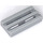 LEGO Medium Stone Gray Tile 1 x 2 Grille (with Bottom Groove) (2412 / 30244)