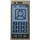 LEGO Gris pierre moyen Tuile 1 x 2 avec Cell Phone Décoration avec rainure (3069 / 17849)