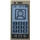 LEGO Medium steengrijs Tegel 1 x 2 met Cell Phone Decoratie met groef (3069 / 17849)