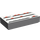 LEGO Gris pierre moyen Tuile 1 x 2 avec Lights avec rainure (3069 / 47919)