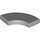 LEGO Medium Stone Gray Tile 2 x 2 Curved Corner (27925)