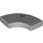 LEGO Medium Stone Gray Tile 2 x 2 Curved Corner with ‘ON’ (27925)