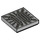 LEGO Medium Stone Gray Tile 2 x 2 with Silver Number &quot;10&quot; and Rays Around with Groove (3068)