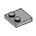 LEGO Gris pierre moyen Tuile 2 x 2 avec Goujons sur Bord (33909)
