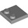 LEGO Medium Stone Gray Tile 2 x 2 with Studs on Edge (33909)