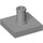 LEGO Medium Stone Gray Tile 2 x 2 with Vertical Pin (2460 / 49153)