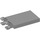 LEGO Medium Stone Gray Tile 2 x 3 with Horizontal Clips (Thick Open &#039;O&#039; Clips) (30350 / 65886)