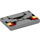LEGO Medium Stone Gray Tile 2 x 3 with Minecraft Redstone Face (26603 / 68486)